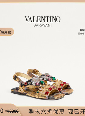 [季末优惠]华伦天奴VALENTINO女士 PRESHOES APRES L'HIVER凉鞋