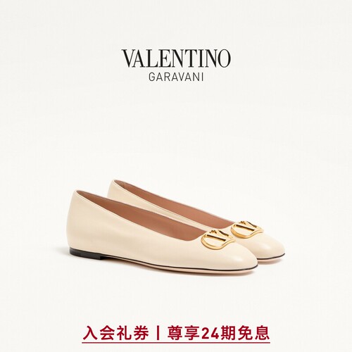 华伦天奴VALENTINO女士芭蕾鞋