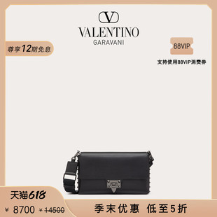 小牛皮肩背包 季 ROCKSTUD 华伦天奴VALENTINO男士 末优惠