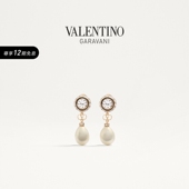 SIGNATURE VLOGO 华伦天奴VALENTINO女士 金属耳环 礼物