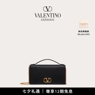 SIGNATURE VLOGO 12期免息 小牛皮钱包 华伦天奴VALENTINO女士