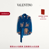 亮片刺绣天鹅绒夹克 华伦天奴VALENTINO男士 礼物 6期免息