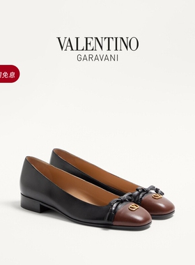 [礼物]华伦天奴VALENTINO女士 VALET DU ROI 芭蕾舞平底鞋