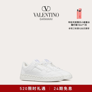 FREEDOTS低帮小牛皮运动鞋 华伦天奴VALENTINO男士 24期免息