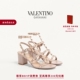ROCKSTUD牛皮革铆钉凉鞋 华伦天奴VALENTINO女士 礼物 6期免息