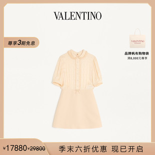 华伦天奴VALENTINO女士 末优惠 CREPE COUTURE 连衣裙 短款 季