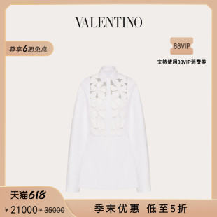 季 末优惠 华伦天奴VALENTINO女士立体堆花工艺短款 连衣裙