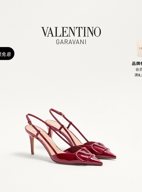 华伦天奴VALENTINO女士 VLOGO SIGNATURE 高跟鞋婚鞋