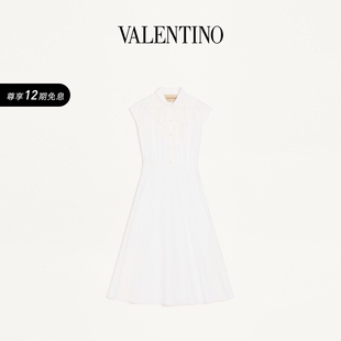华伦天奴VALENTINO女士刺绣迷笛连衣裙 上市 新品