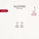 SIGNATURE VLOGO 华伦天奴VALENTINO女士 金属耳环 礼物