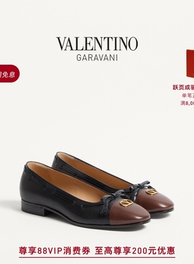 [礼物]华伦天奴VALENTINO男士 VALET DU ROI 羊皮革平底鞋