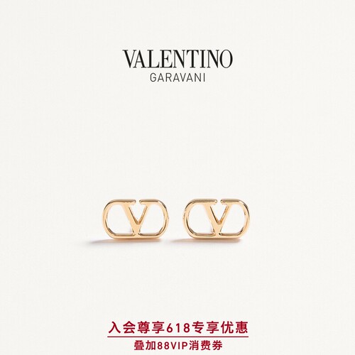 华伦天奴VALENTINO女士金属耳环
