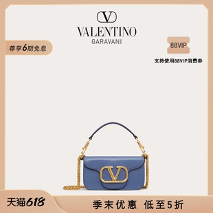 华伦天奴VALENTINO女士 末优惠 小号小牛皮手袋链条包 季 LOCO