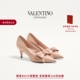 礼物 女士 6期免息 华伦天奴 VALENTINO BOWOW 羊皮革高跟鞋