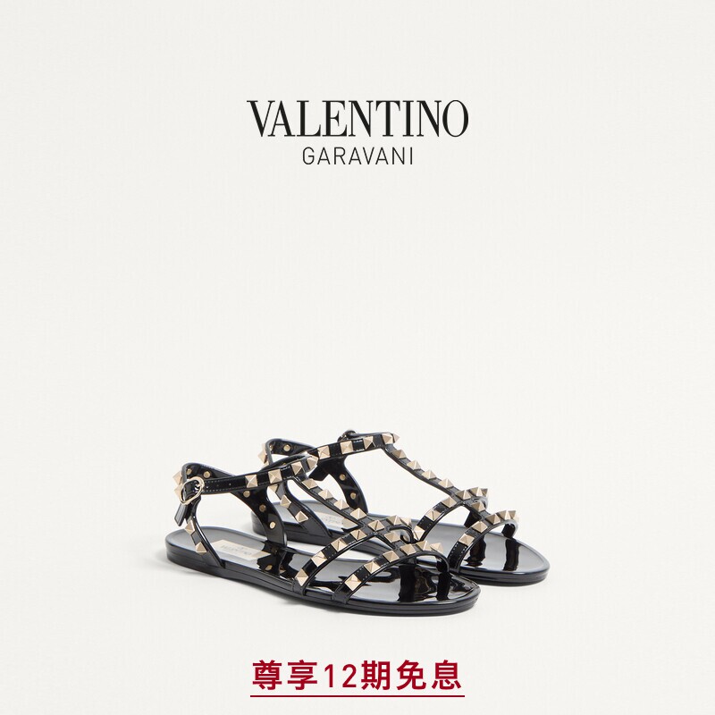 华伦天奴VALENTINO女士平底鞋