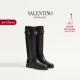 SIGNATURE VLOGO 华伦天奴VALENTINO女士 牛皮革靴 12期免息