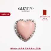 礼物 华伦天奴VALENTINO女士 COEUR HYPERBOLE 金属胸针