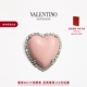 礼物 华伦天奴VALENTINO女士 COEUR HYPERBOLE 金属胸针