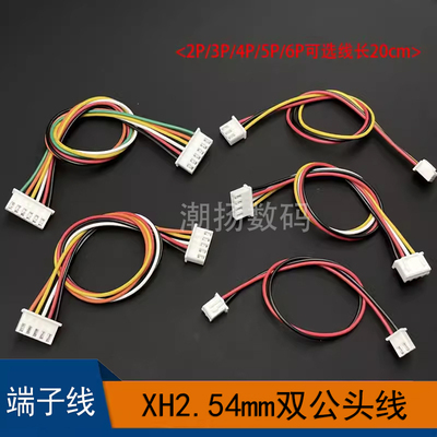 XH254m双公头端子线2P3456