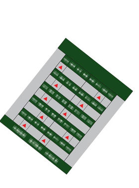 安赛瑞园林园艺铝合金牌尺寸：30cm*37.5cm定制款9Z00882