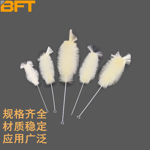 贝傅特梨形分液漏斗刷实验室器皿管道清洁毛刷猪鬃毛刷子清洁弹力