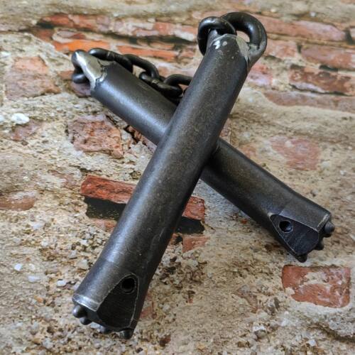 手工实战双节棍成人钨钢防身重棍