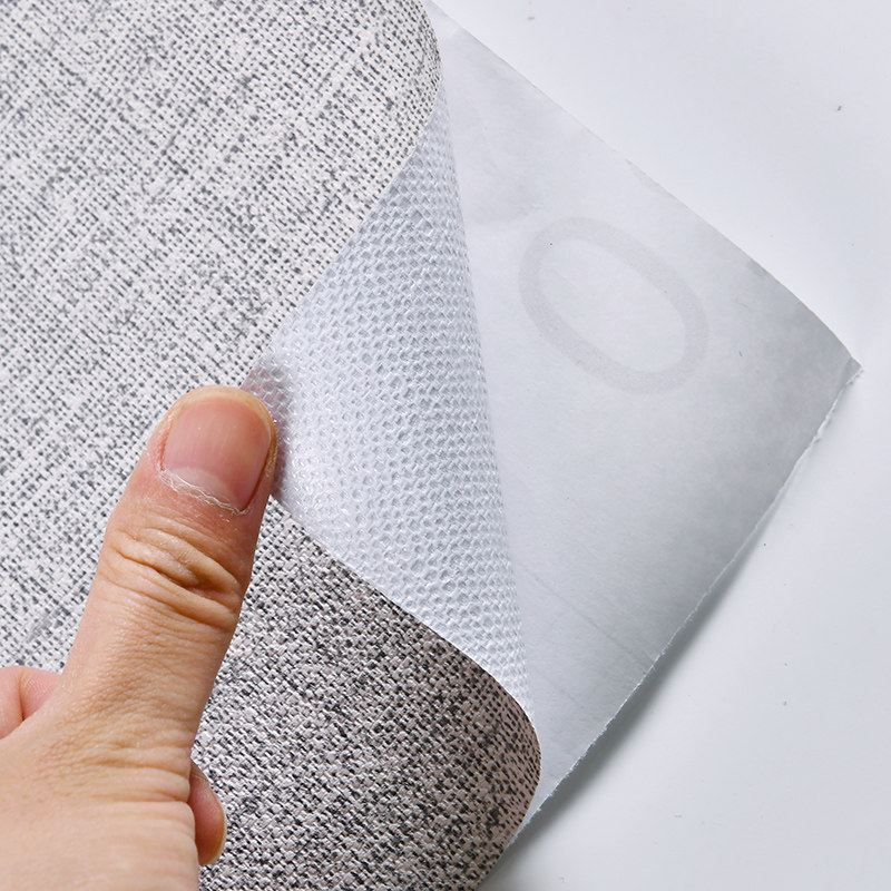 热销加厚墙纸自粘卧室客厅装修家用壁纸纯白素色学生宿舍桌柜面翻