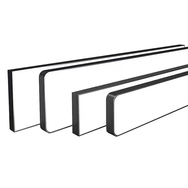 热销方通led长条灯办公室吊灯超亮条形灯健身房吸顶格栅灯具吊顶