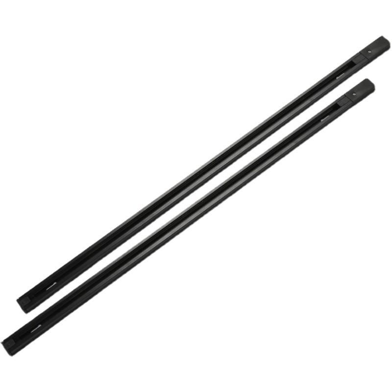 热销led轨道灯轨道条1米1.5米2米加厚射灯背景墙铜导轨条直接转接