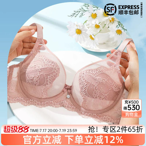 伊丝艾拉超薄兔耳杯文胸透气