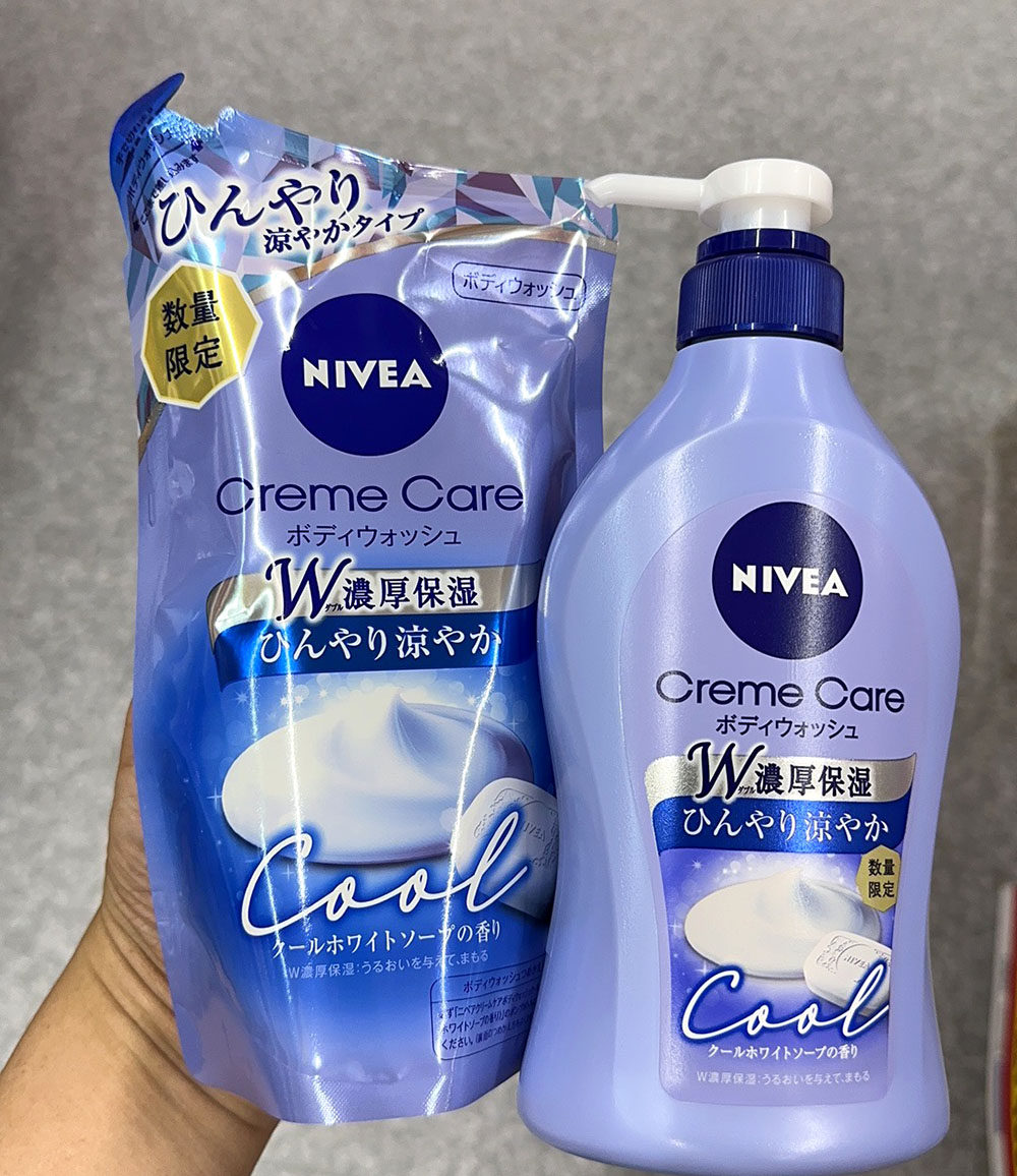 日本妮维雅沐浴露 保湿沐浴液nivea浓厚皂香 蜂蜜 玫瑰 百合 香水