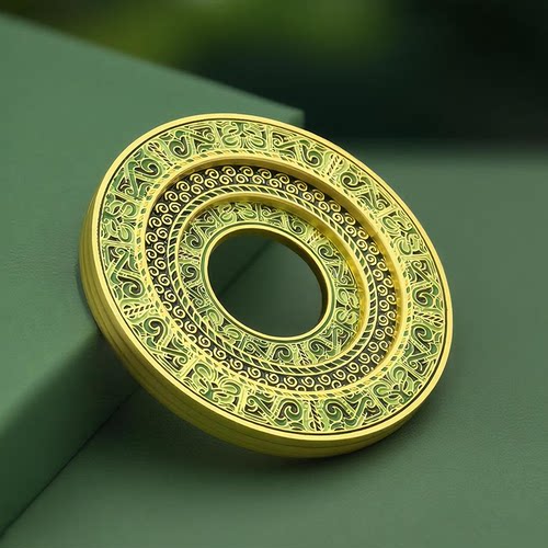 山东博物馆鲁国大玉璧三层冰箱贴