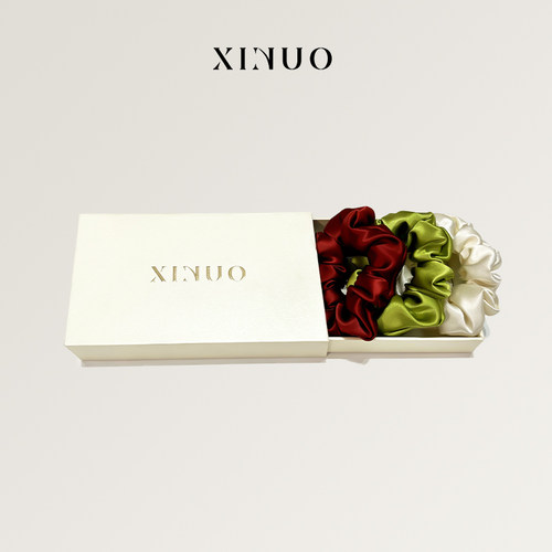 xinuo高级感大肠真丝发圈