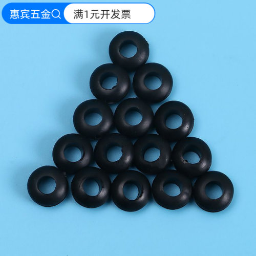 厂家定做PVC黑色O型密封圈批发黑