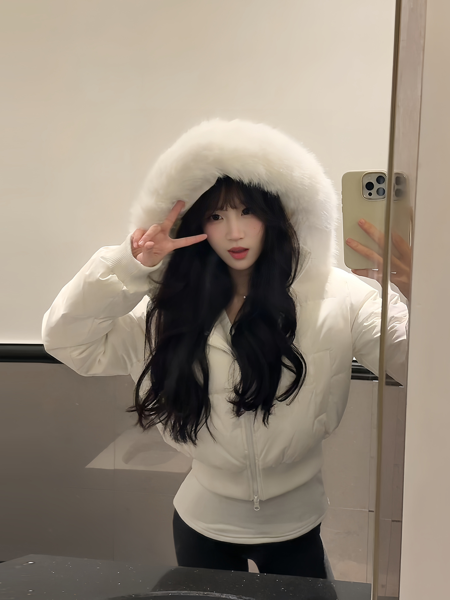 羽绒棉服女短款2025新款收腰显瘦棉衣韩系加厚保暖小个子棉袄外套