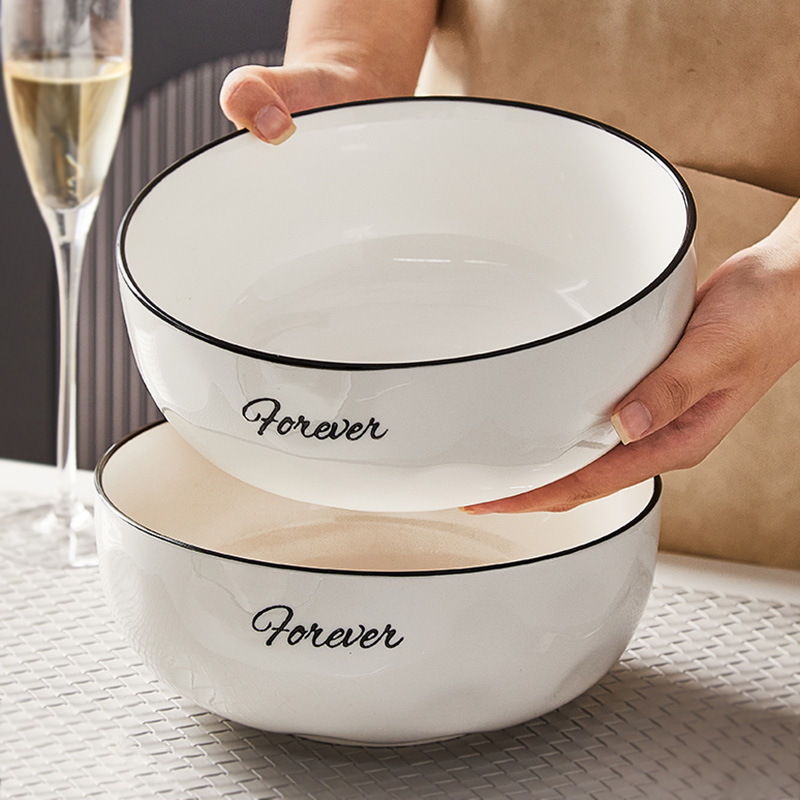 高颜值多种器型不烫手汤碗面碗