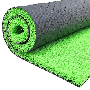 绿色地垫入户门垫2025新款丝圈半圆入户门室外进门免洗pvc可裁剪