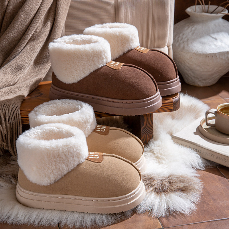 棉鞋女款2025新款冬季全包跟保暖