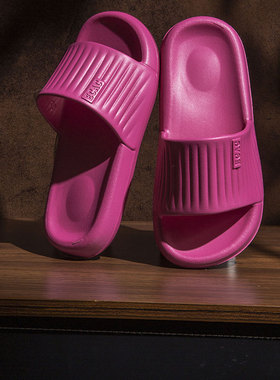 紫色防滑情侣凉拖洗澡舒适夏季男士eva不臭脚高级感轻奢