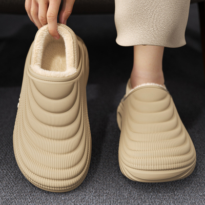 包跟防水棉拖鞋男女情侣室内家居