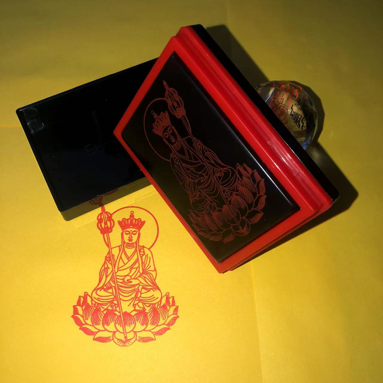 地藏菩萨佛像印章佛像