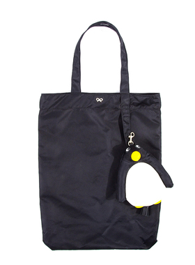 25新款安雅企鹅包购物袋防水尼龙单肩包妈咪包旅行便携折叠手提袋