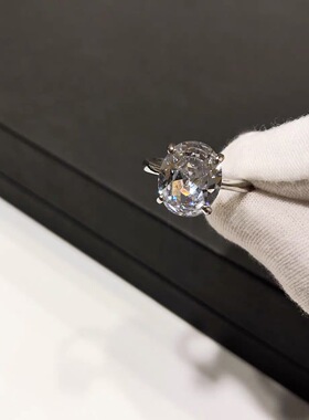 G49# 宝石切面水晶戒指