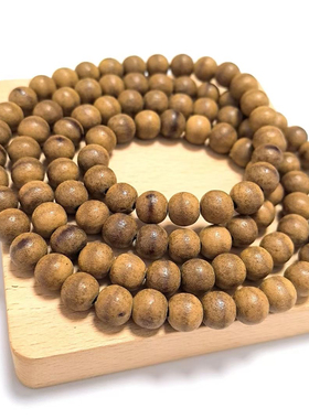 S333#野生越南芽庄红油沉香甘甜蜜韵5分老料佛珠手串9mm重量27.67