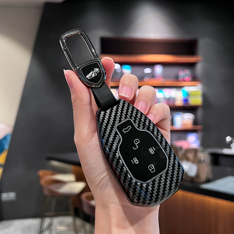 广汽传祺E9钥匙套E8向往M8/S9/S7影豹GS8影酷ES9新GS4壳GS3车包扣