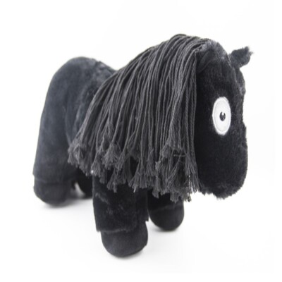 玩偶马术cp英国黑马毛绒轻柔教学