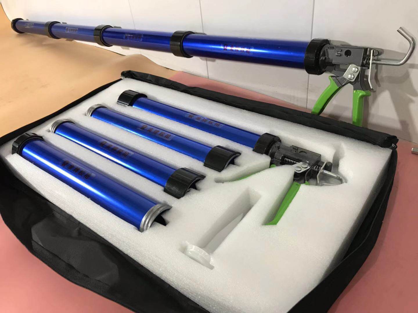 圣斐罗金牌加长组合便携式结构胶枪长玻璃胶枪压胶枪打胶枪硅胶枪