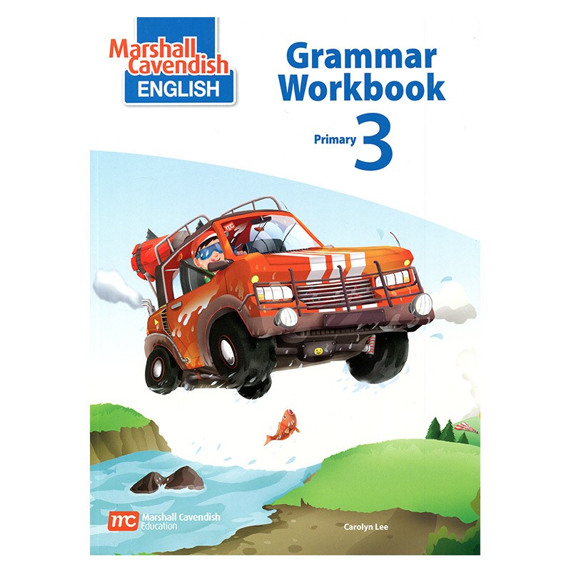 进口英文原版 新加坡小学英语语法练习册3 Marshall Cavendish English Grammar Workbook P3教辅教材教科书幼儿童书英文单词手册