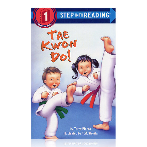 跆拳道英文原版绘本 企鹅兰登英语分级绘本第一阶  step into reading一阶 Tae Kwon Do!3-8岁原版漫画书英文绘本
