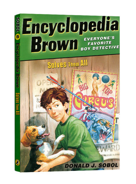 英文原版 Encyclopedia Brown:Solves Them All 百科全书小布朗